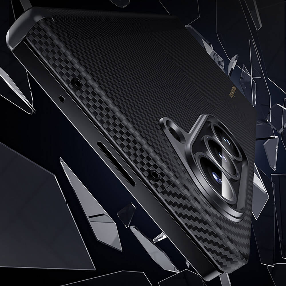 Benks Montage ArmorAir Galaxy Z Fold 6 Karbon Fiber Kevlar Kılıf Benks Montage ArmorAir Galaxy Z Fold 6 Karbon Fiber Kevlar Kılıf